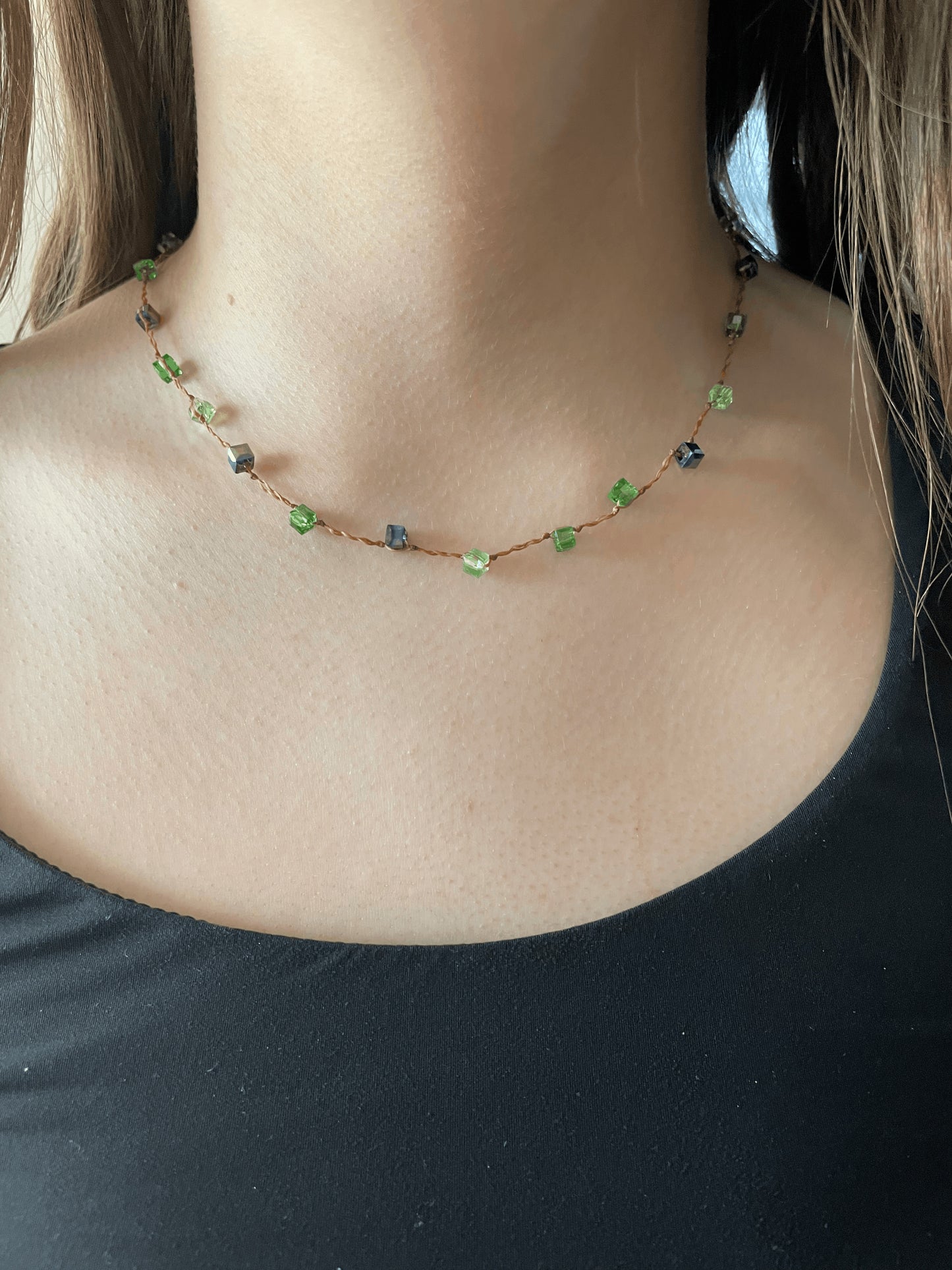 Bead Knot Necklace