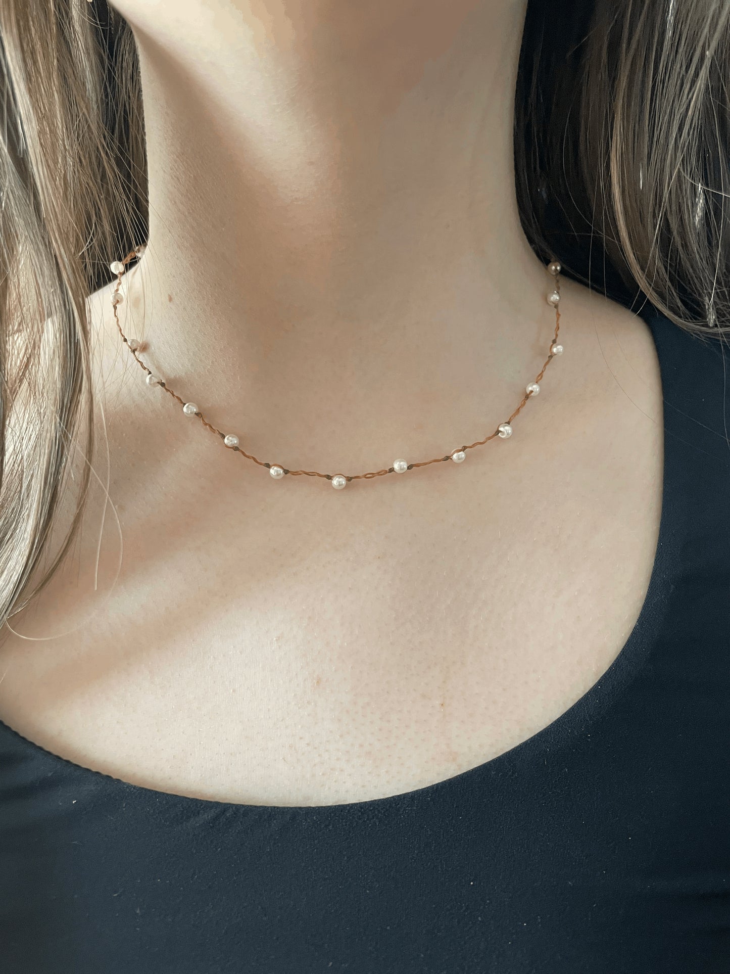Bead Knot Necklace