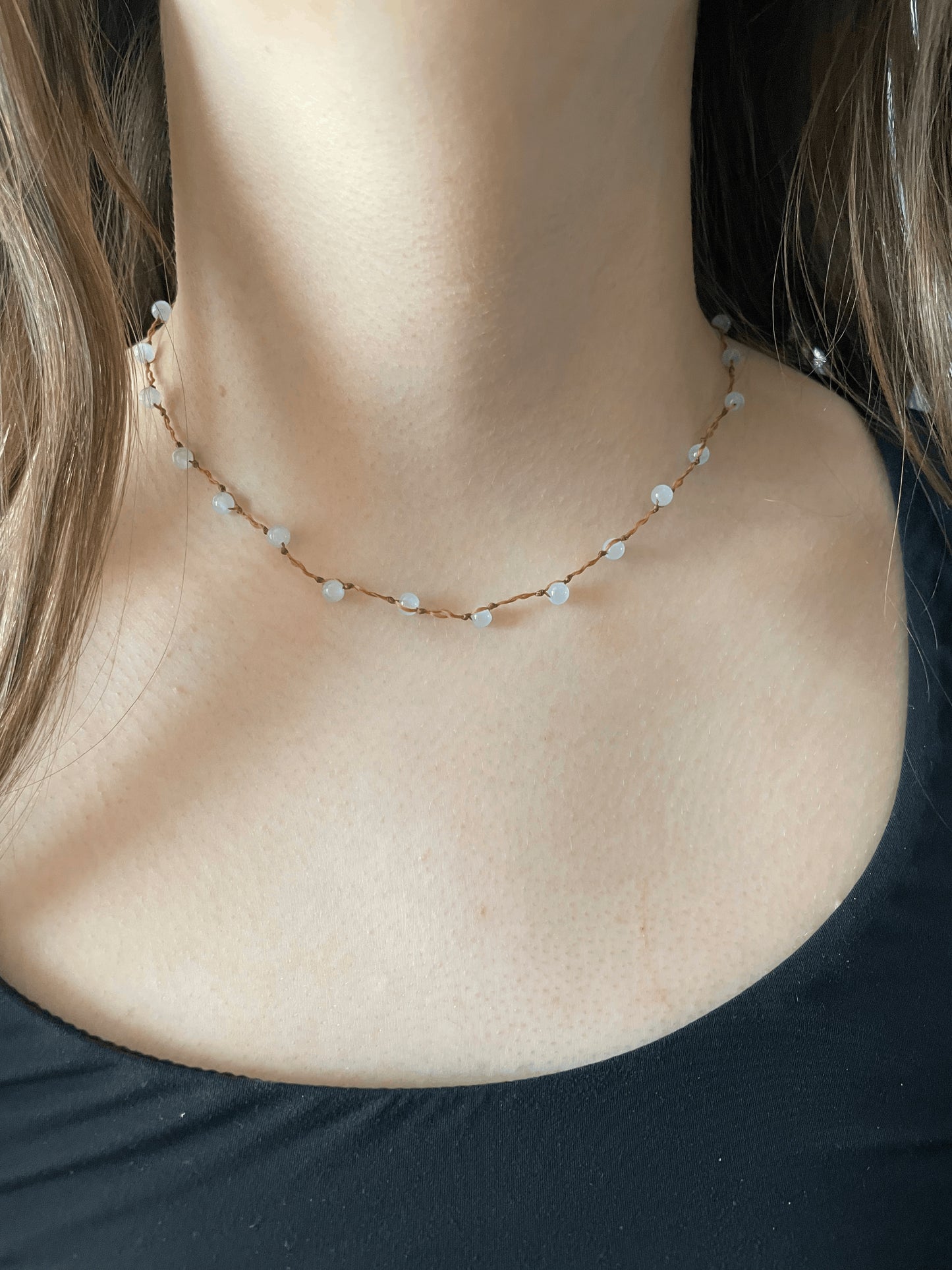 Bead Knot Necklace