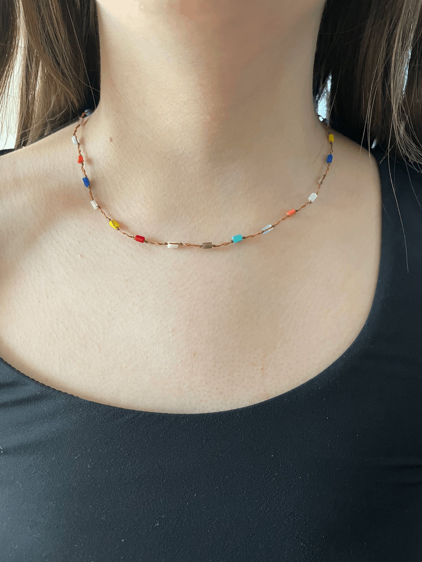 Bead Knot Necklace