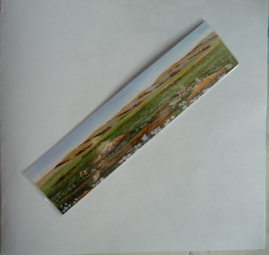 BOOKMARK-FROLICKING AMONG THE CROCUSES