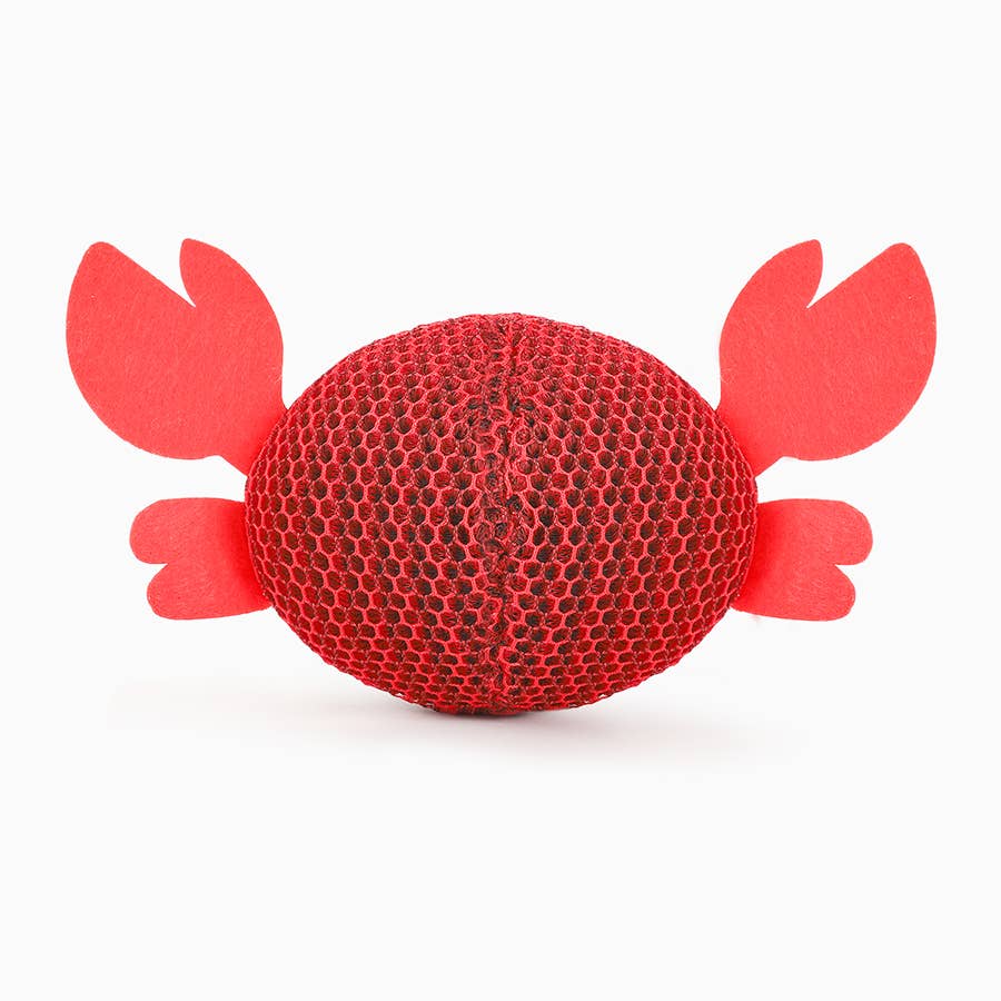 HugSmart Pet - Ocean Pals | Crab - Dog Ball Toy