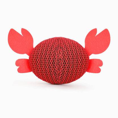 HugSmart Pet - Ocean Pals | Crab - Dog Ball Toy