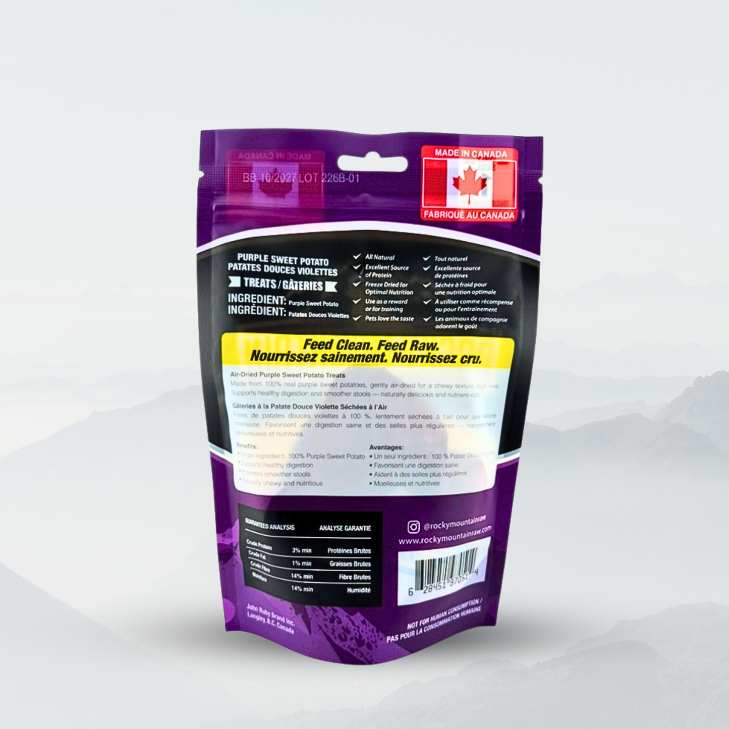 Rocky Mountain Raw Dog Treats