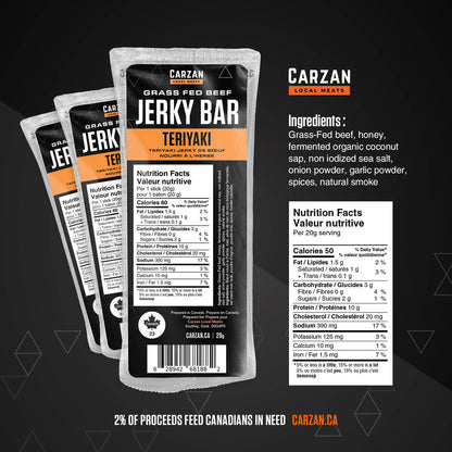 Teriyaki Jerky Bars