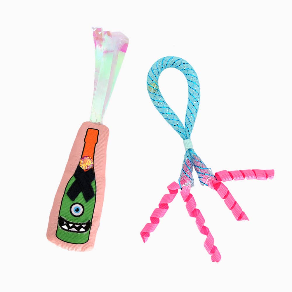 HugSmart Pet - Kitten Party | Wine Bottle - Cat Toy