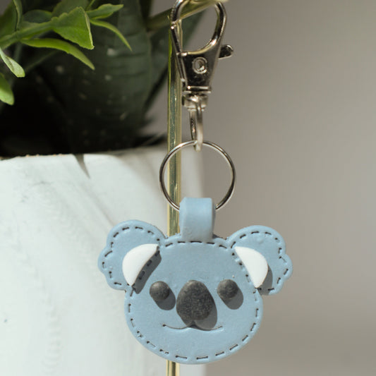 Koala Polymer Clay Keychain