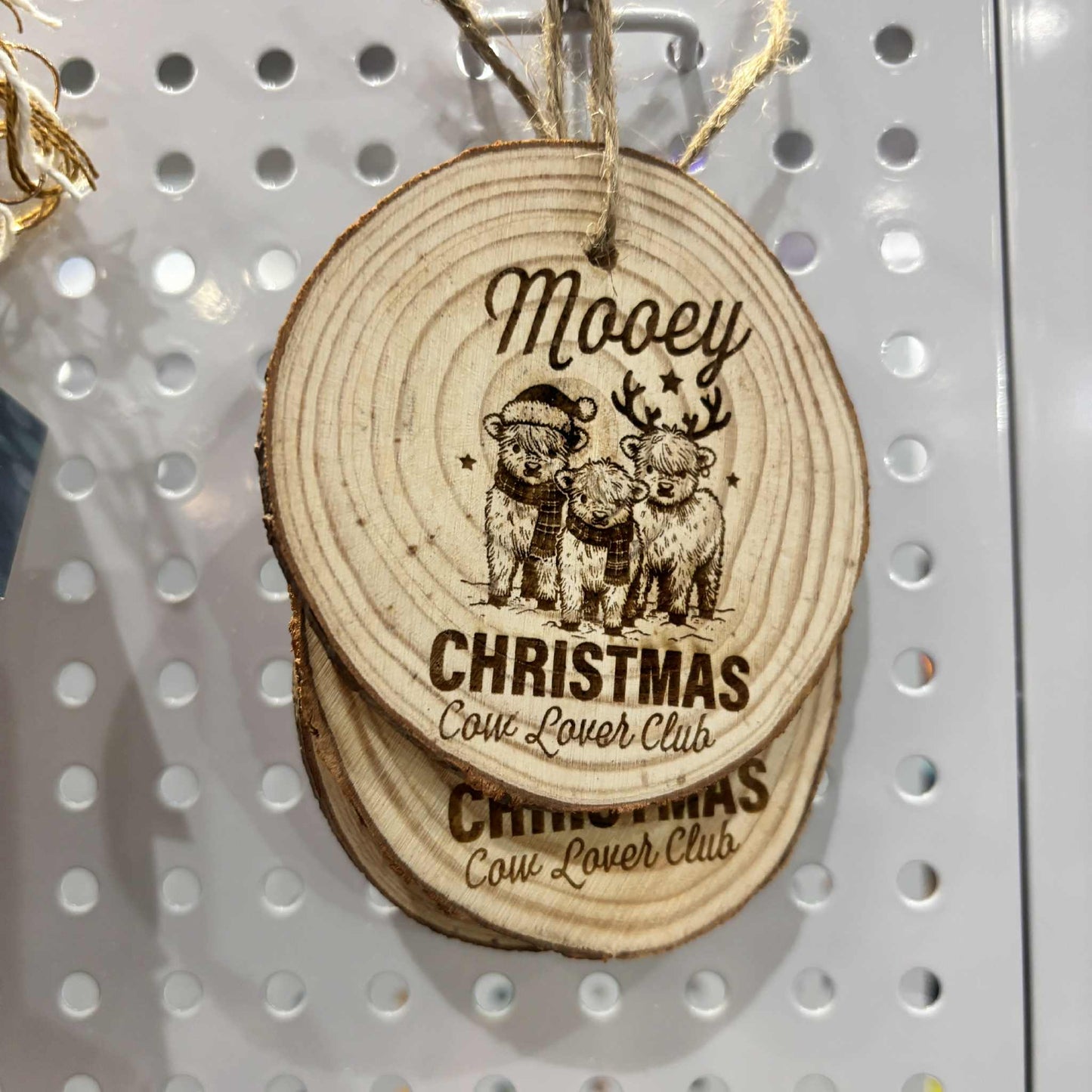 Wood Slice Ornaments