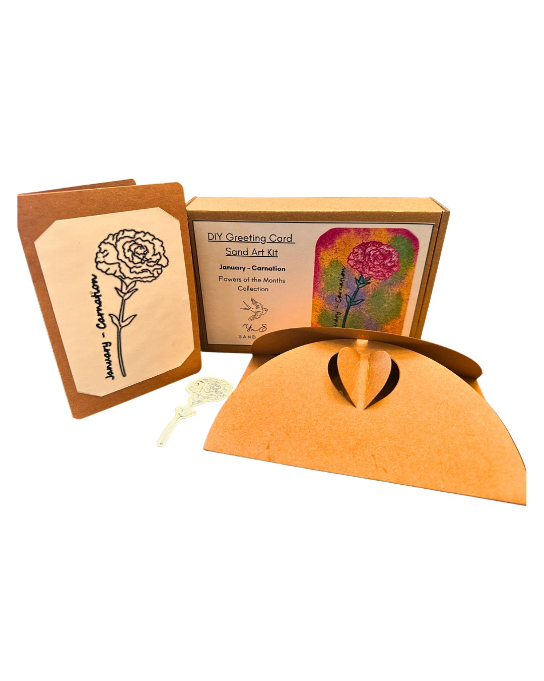 DIY Greeting Card Sand Art Kit