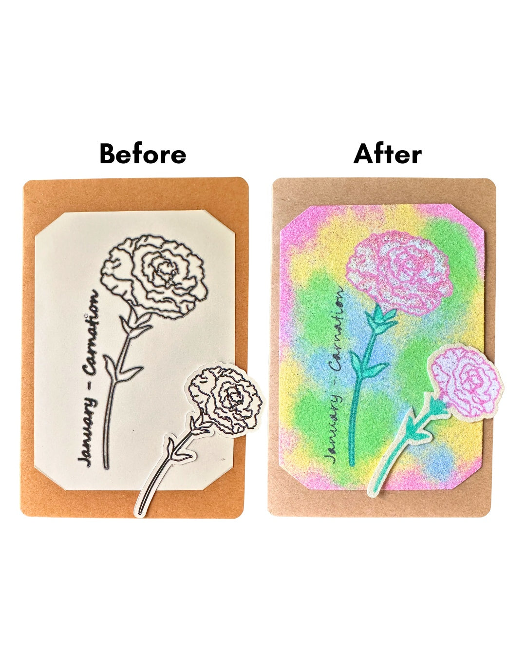 DIY Greeting Card Sand Art Kit