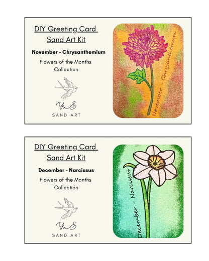 DIY Greeting Card Sand Art Kit