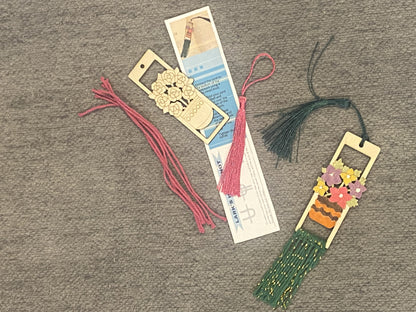 DIY Macrame bookmark kit