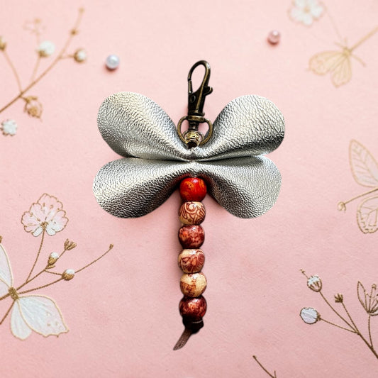 Dragonfly keychain; bag charm