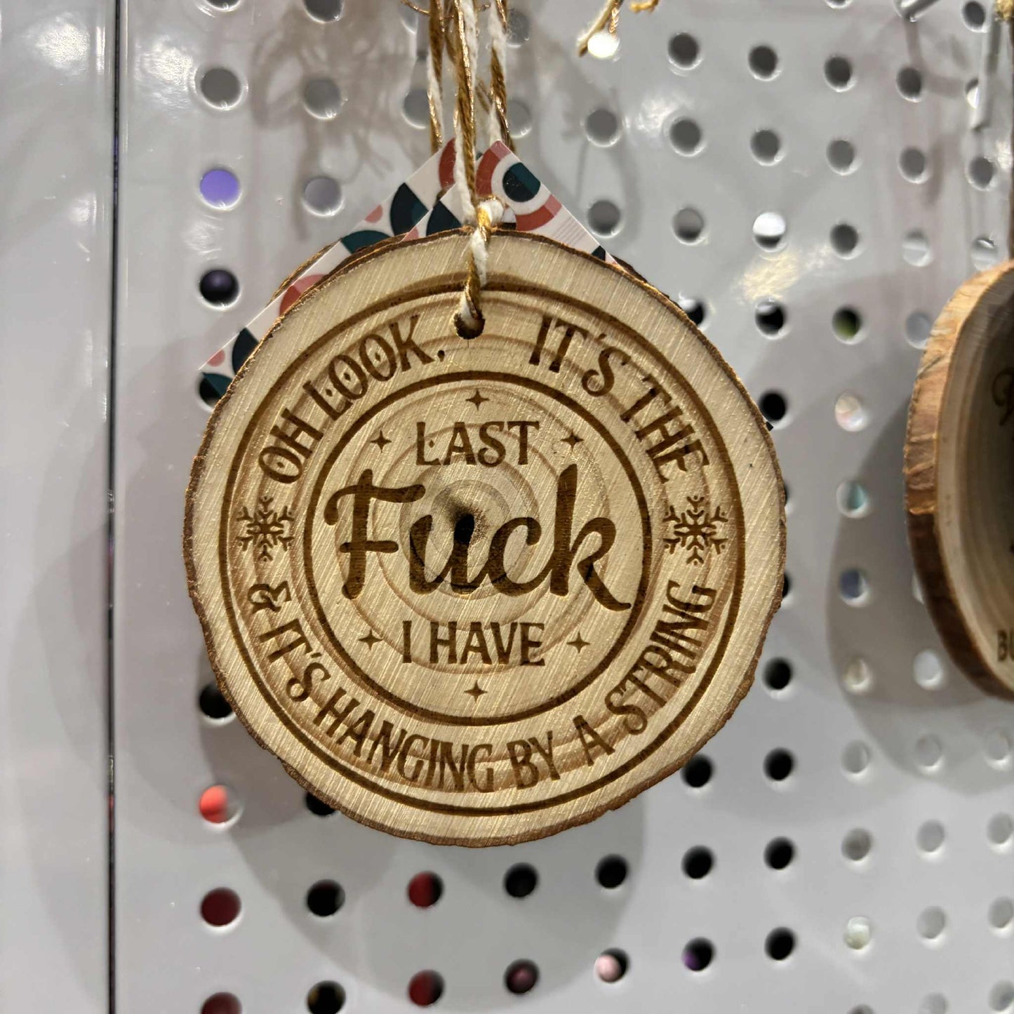 Wood Slice Ornaments