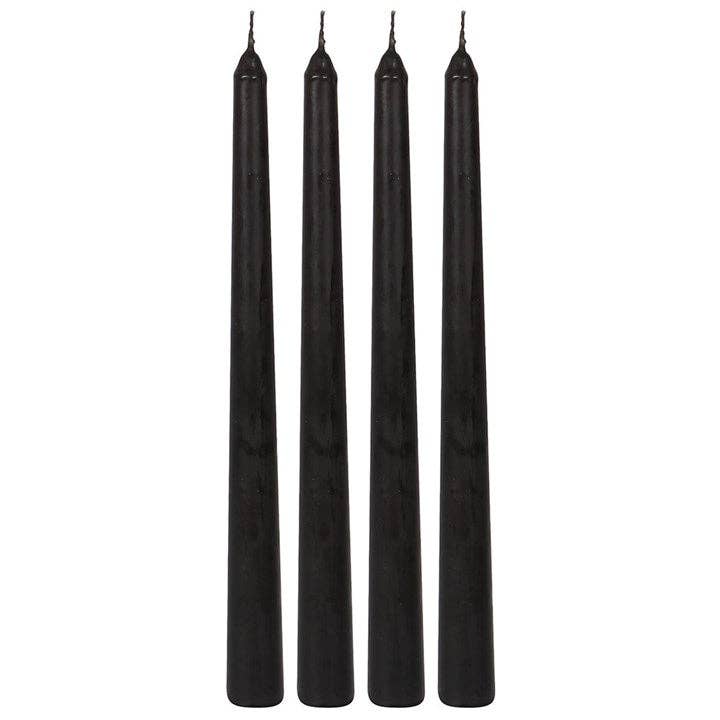 Set of 4 Gothic Pink Vampire Tears Bleeding Halloween Taper Candles