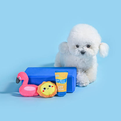 HugSmart Pet - Beach Daze | Barkin' Beach- Dog Plush Toy