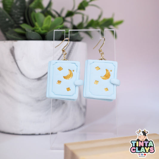 Enchanted Book Earrings