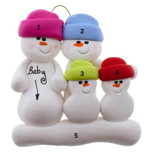 Expecting Family Ornaments