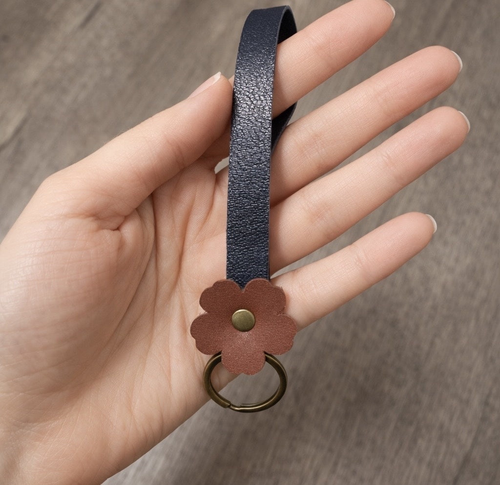Flower Charm Keychain