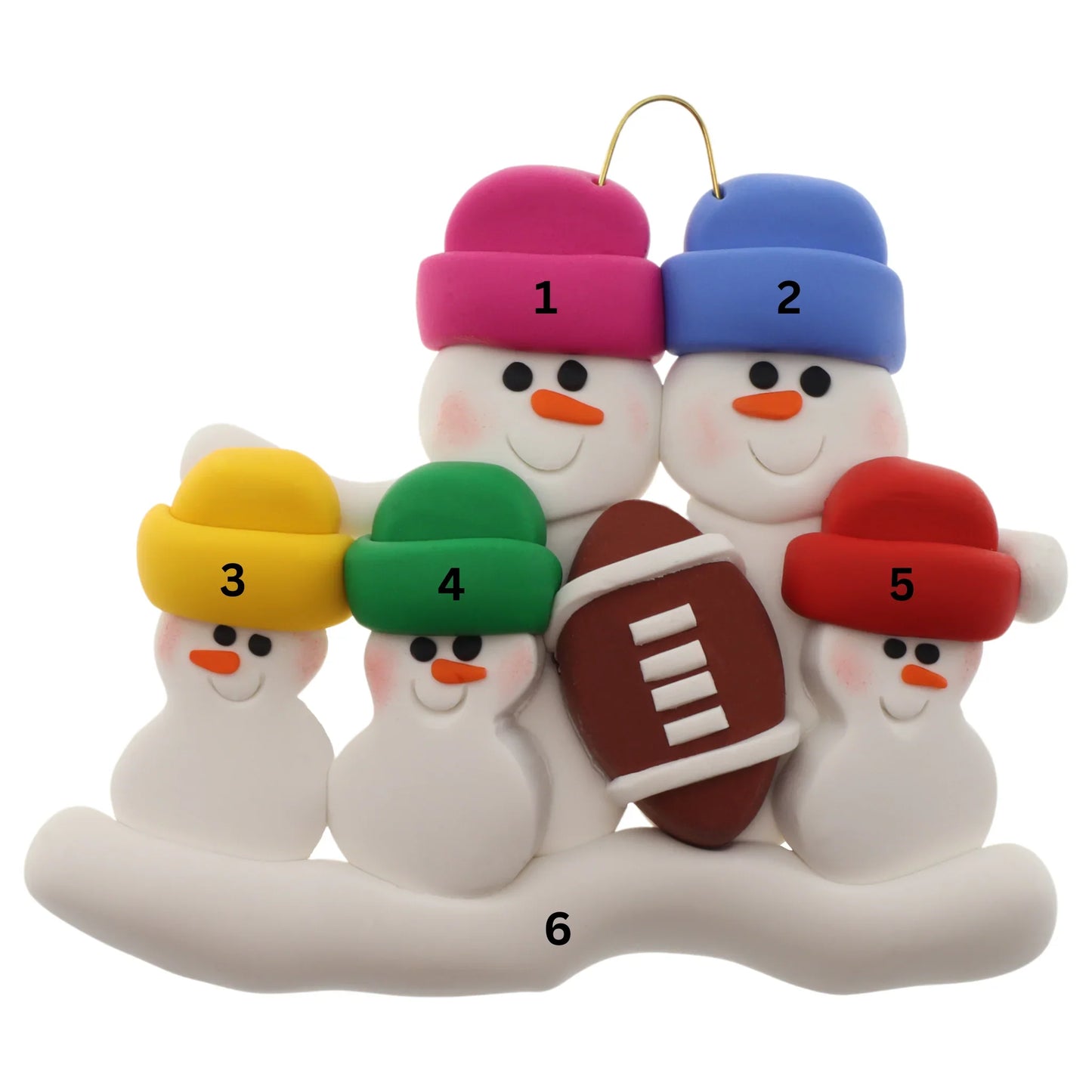 Football Family Ornaments