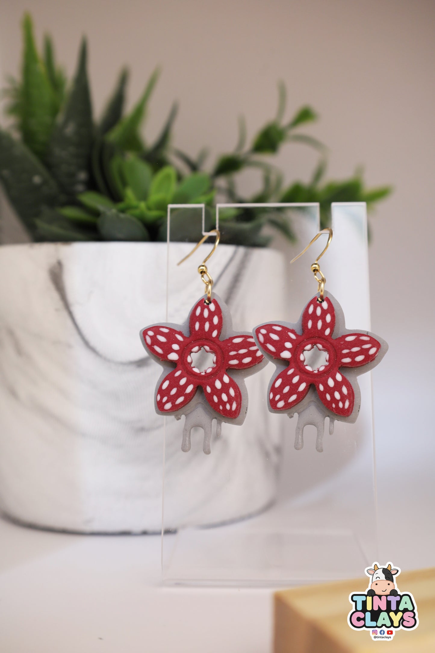Stranger Things Earrings | Shadow Creature Earrings