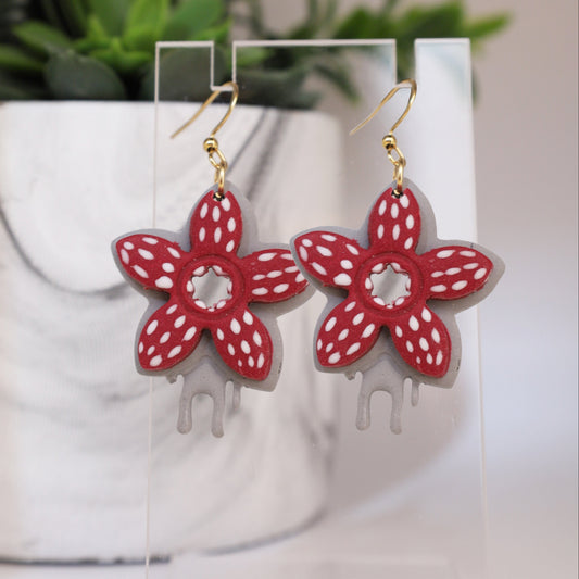Stranger Things Earrings | Shadow Creature Earrings