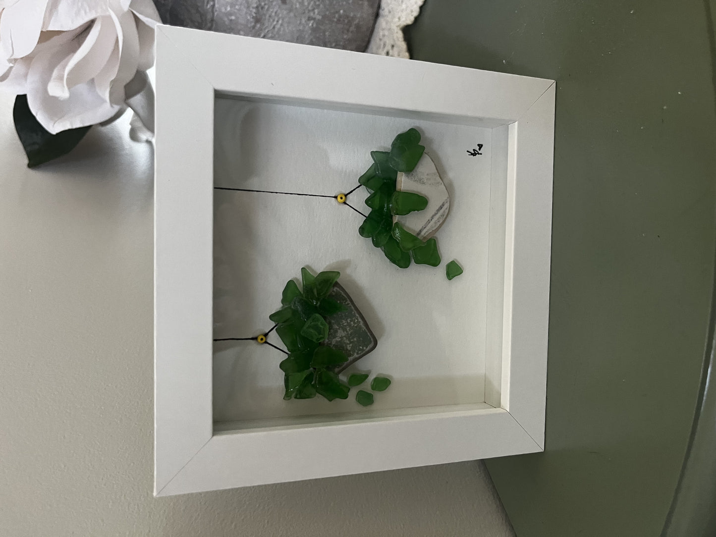Hanging Plants framed art