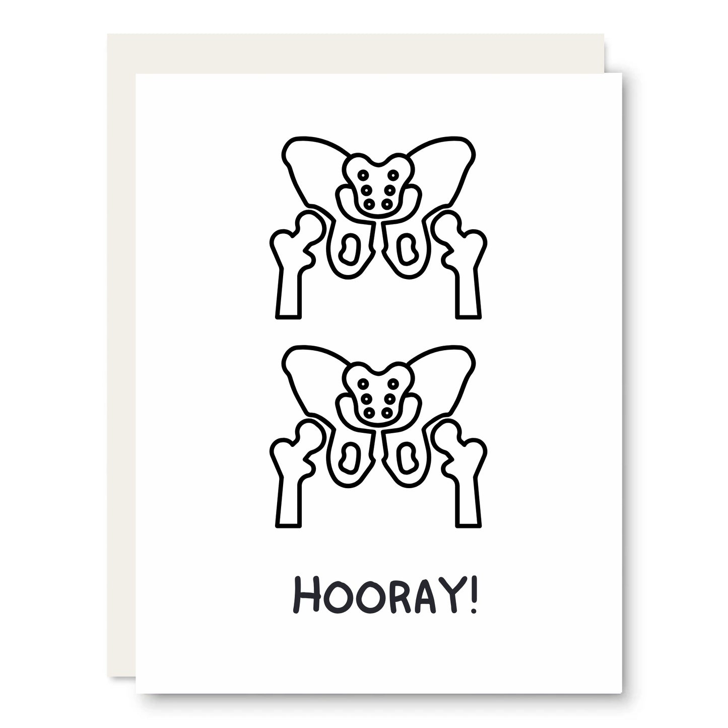 Hip Hip Hooray! Card
