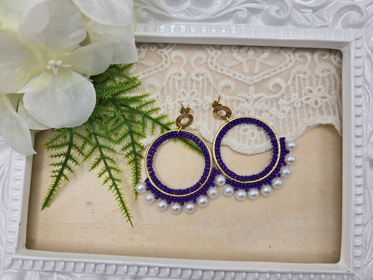 Hoop earrings