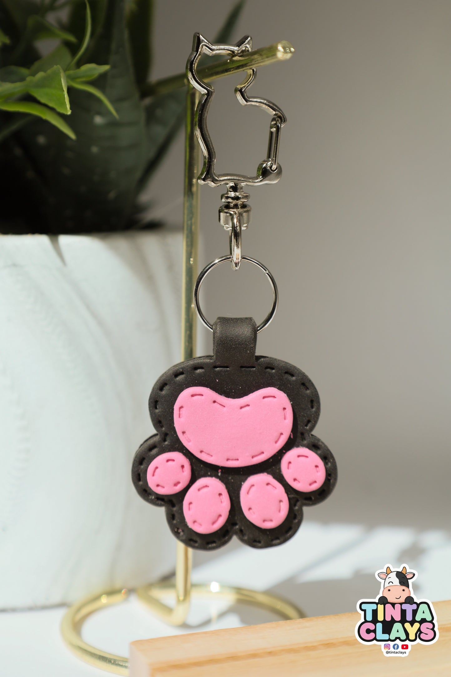 Kitty Paw Keychain