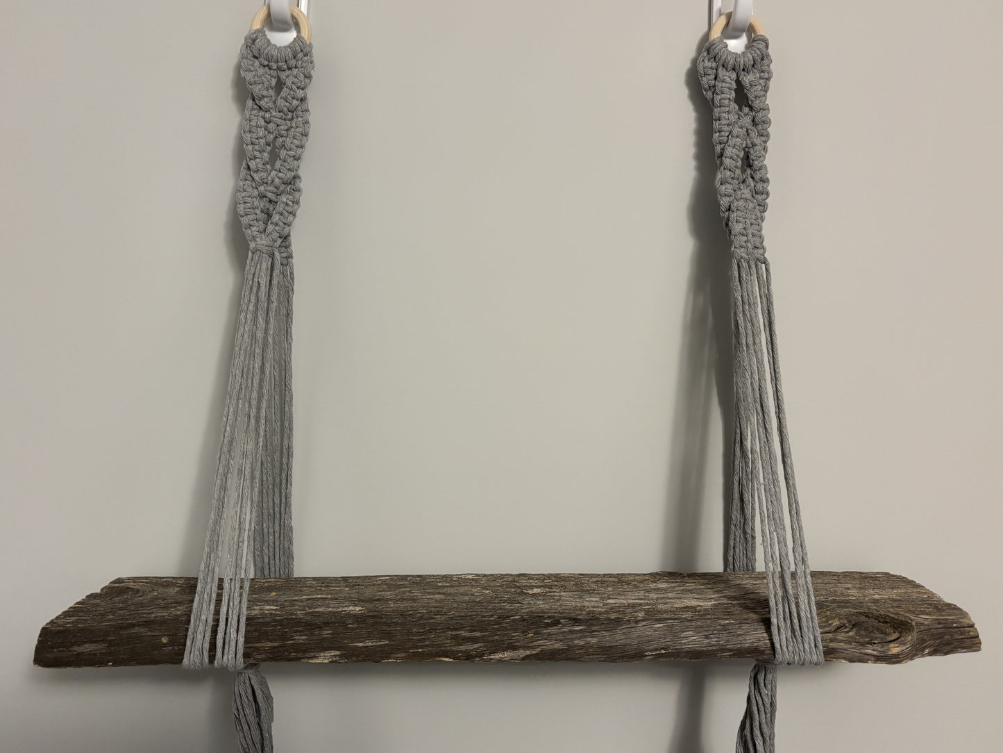Macrame shelf