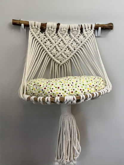 Macrame Cat Hammock