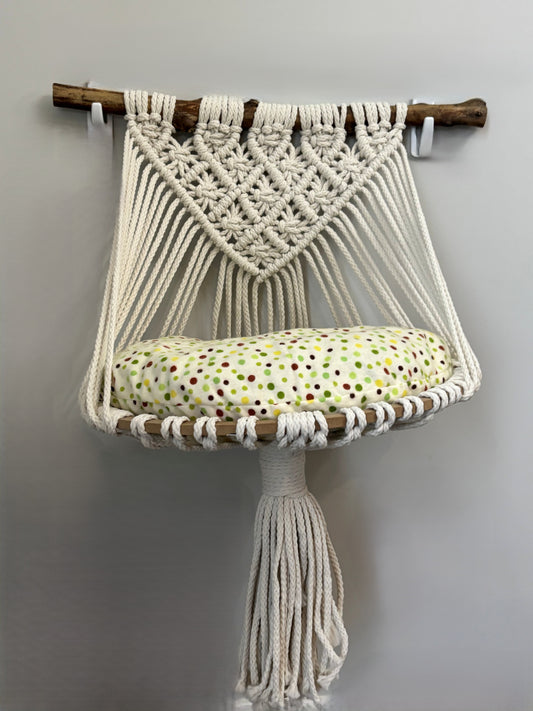 Macrame Cat Hammock