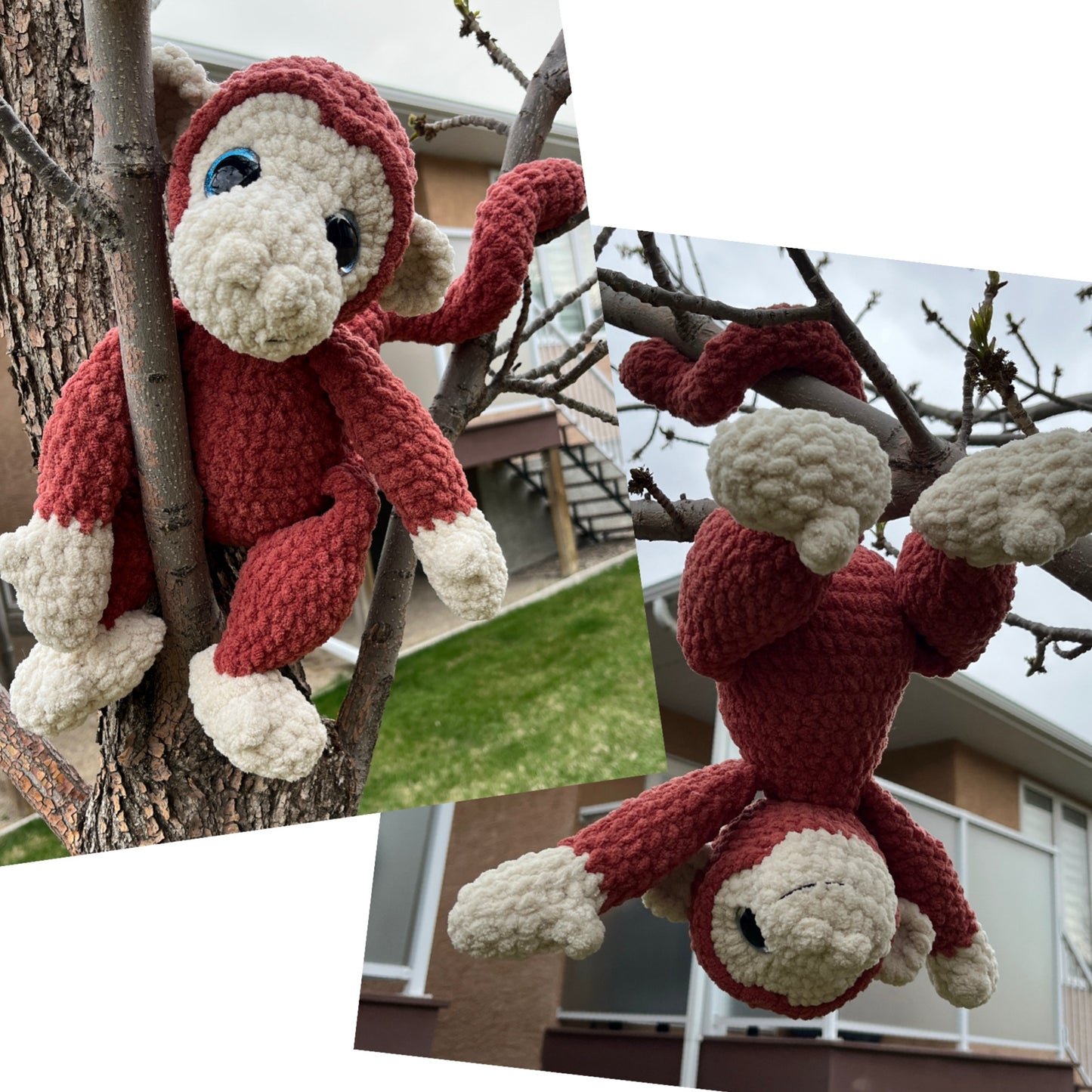 Crochet  Plush Monkey