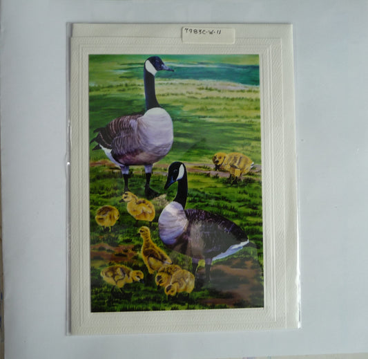 NOTE CARD - A FAMILY OUTINGl
