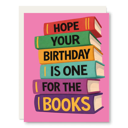 One for the Books Greeting Card