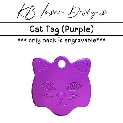 Personalized Cat Aluminum Pet Tag