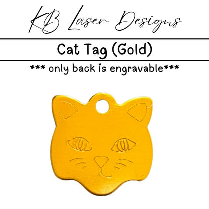 Personalized Cat Aluminum Pet Tag