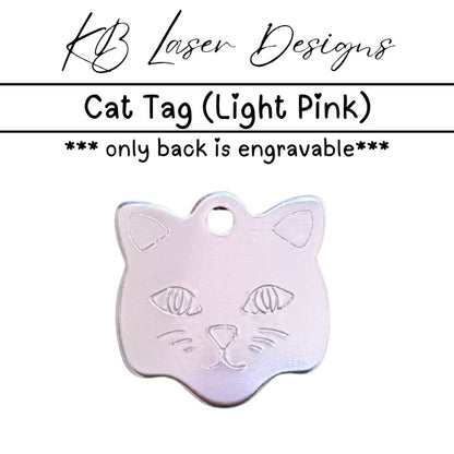 Personalized Cat Aluminum Pet Tag
