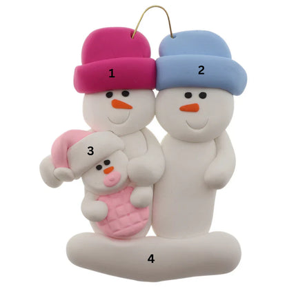 Baby Family Ornaments