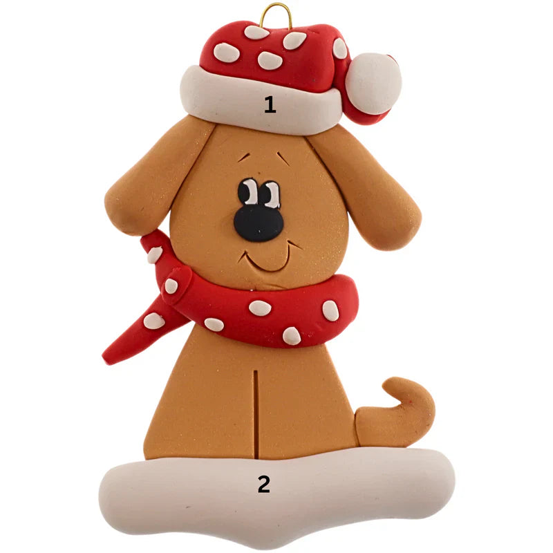 Polka Dot Pet Ornaments