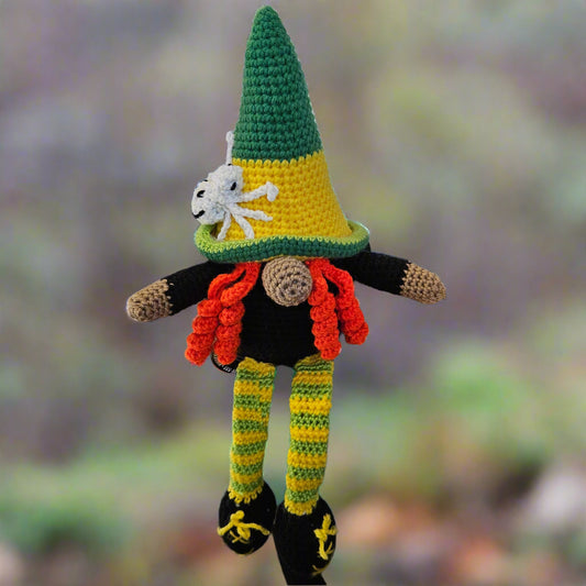 Witch Gnome(Glow In Dark Spider)