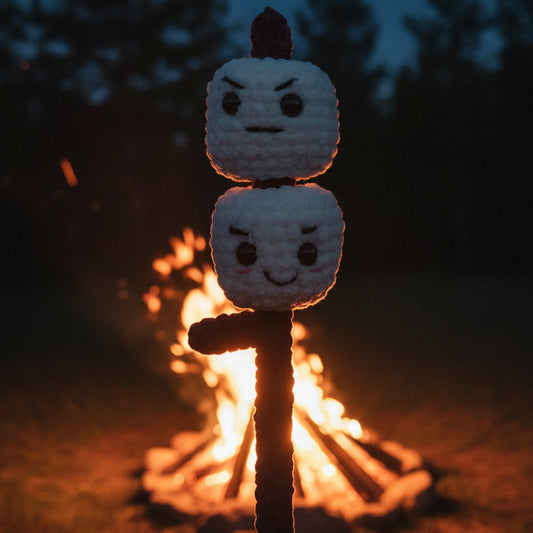 Crochet Marshmallow Sticks
