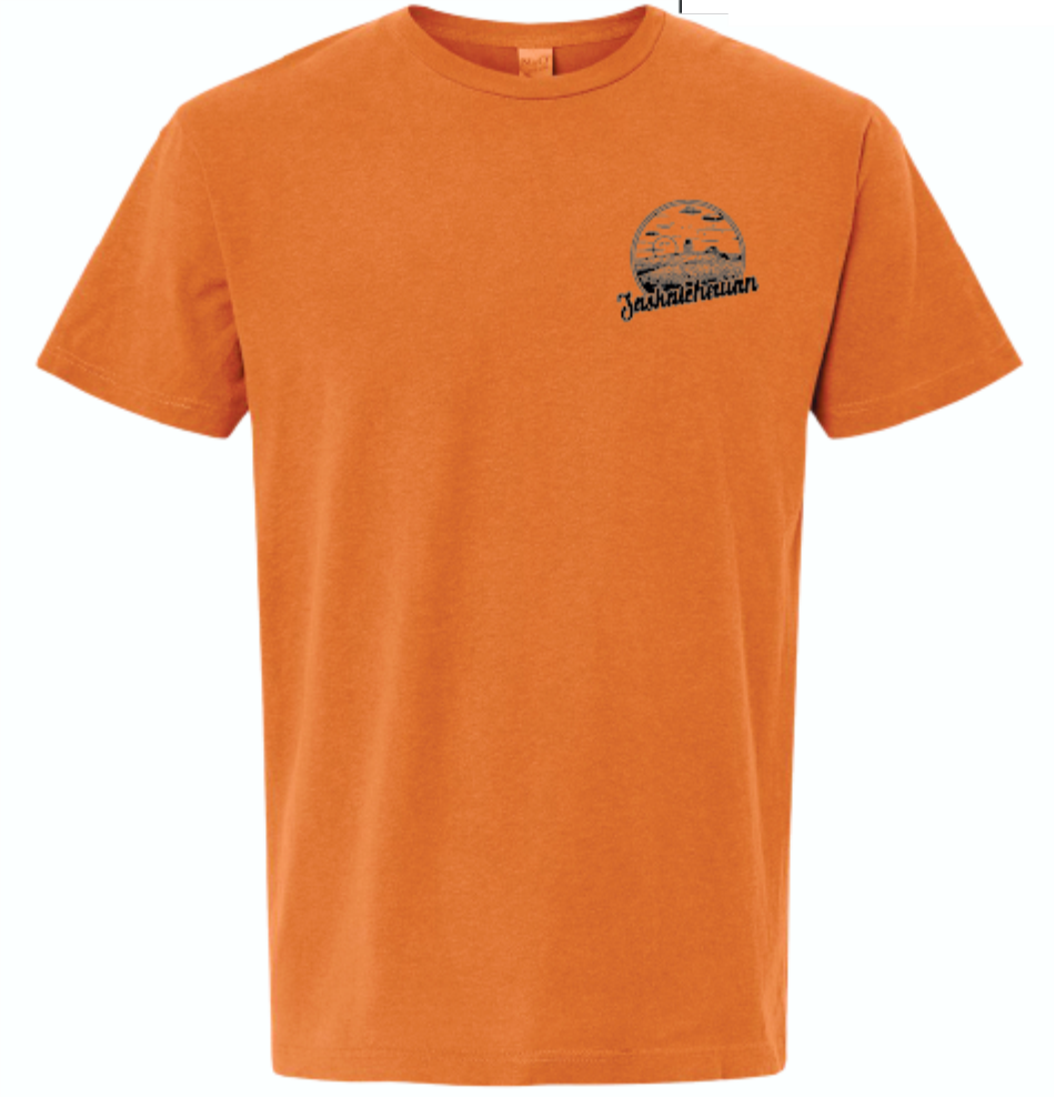 FLAT // Saskatchewan Ombre Sunset / Unisex Tshirt