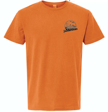 FLAT // Saskatchewan Ombre Sunset / Unisex Tshirt