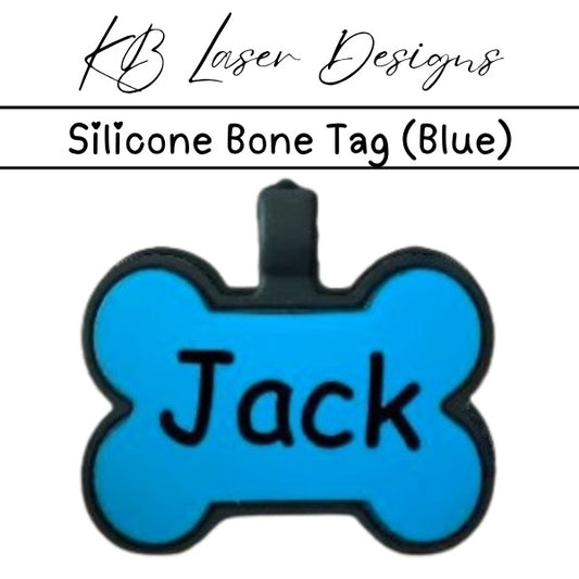 Personalized Silicone Bone Pet Tag