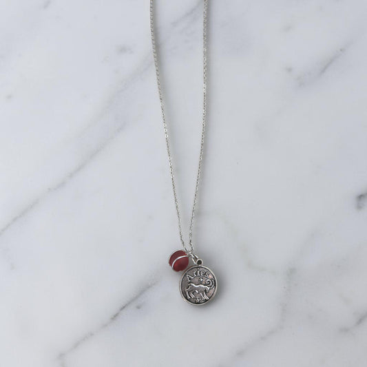Silver Horoscope Necklaces
