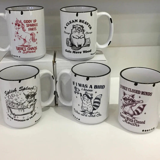 Sassy/Funny Farmhouse Animal Mugs