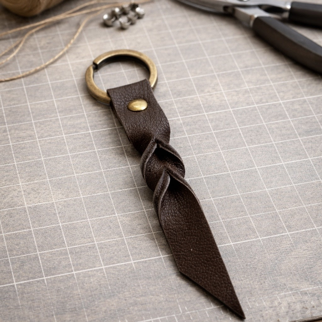 Twisted keychain