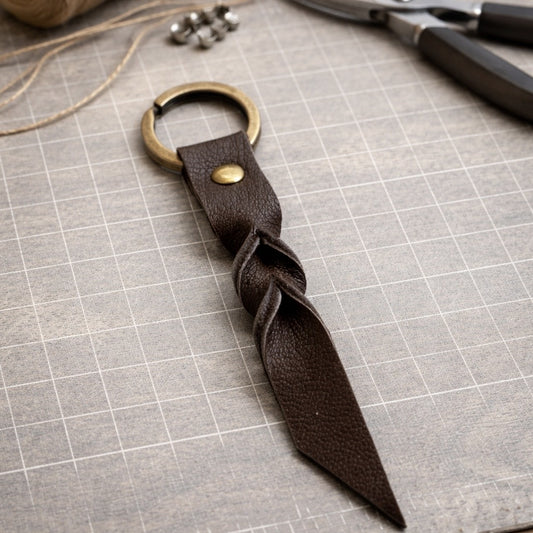 Twisted keychain